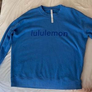 lululemon perfectly oversized crew.
